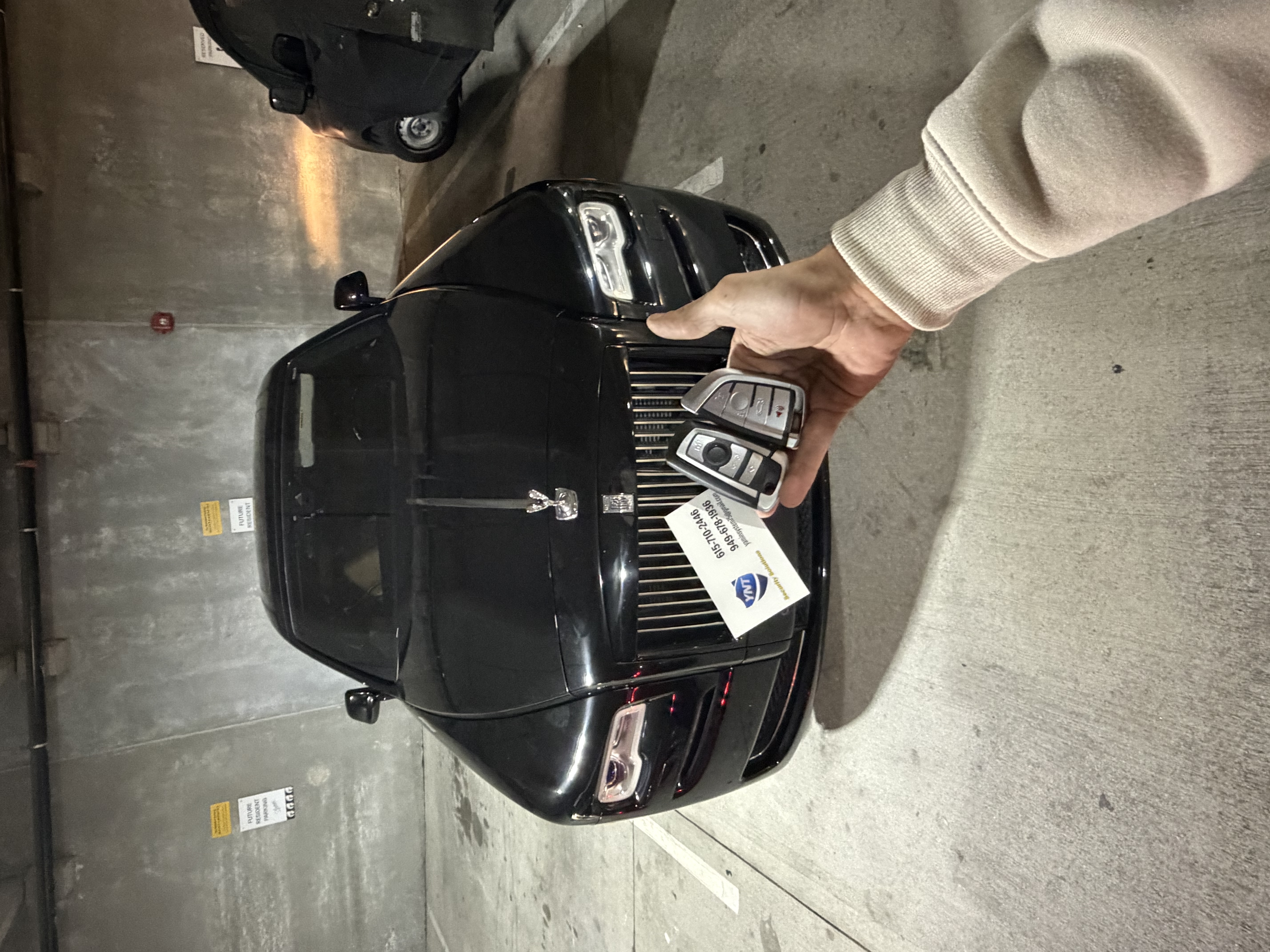 Rolls Royce Ghost key replacement DFW