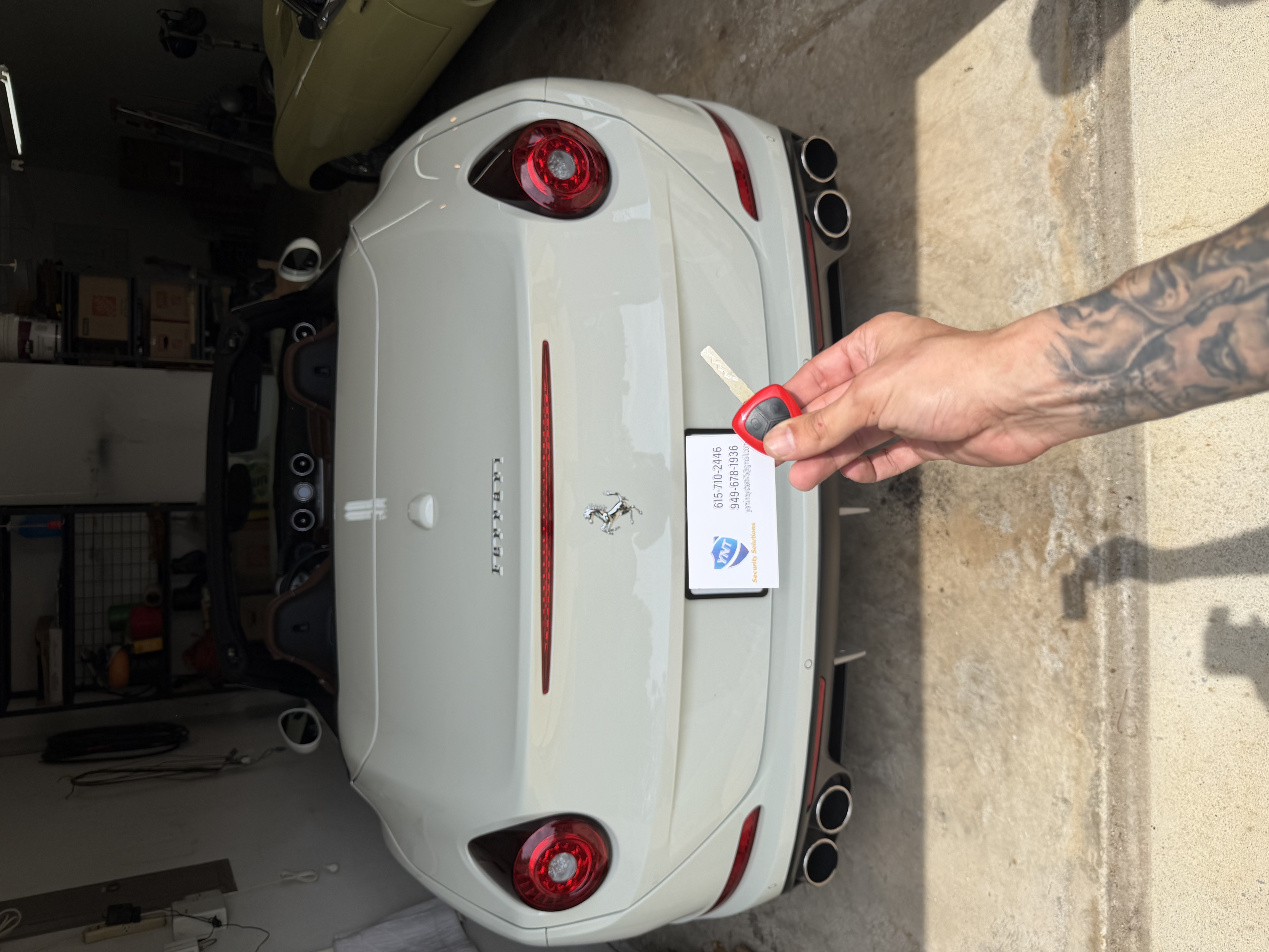 Ferrari car key replacement Dallas TX