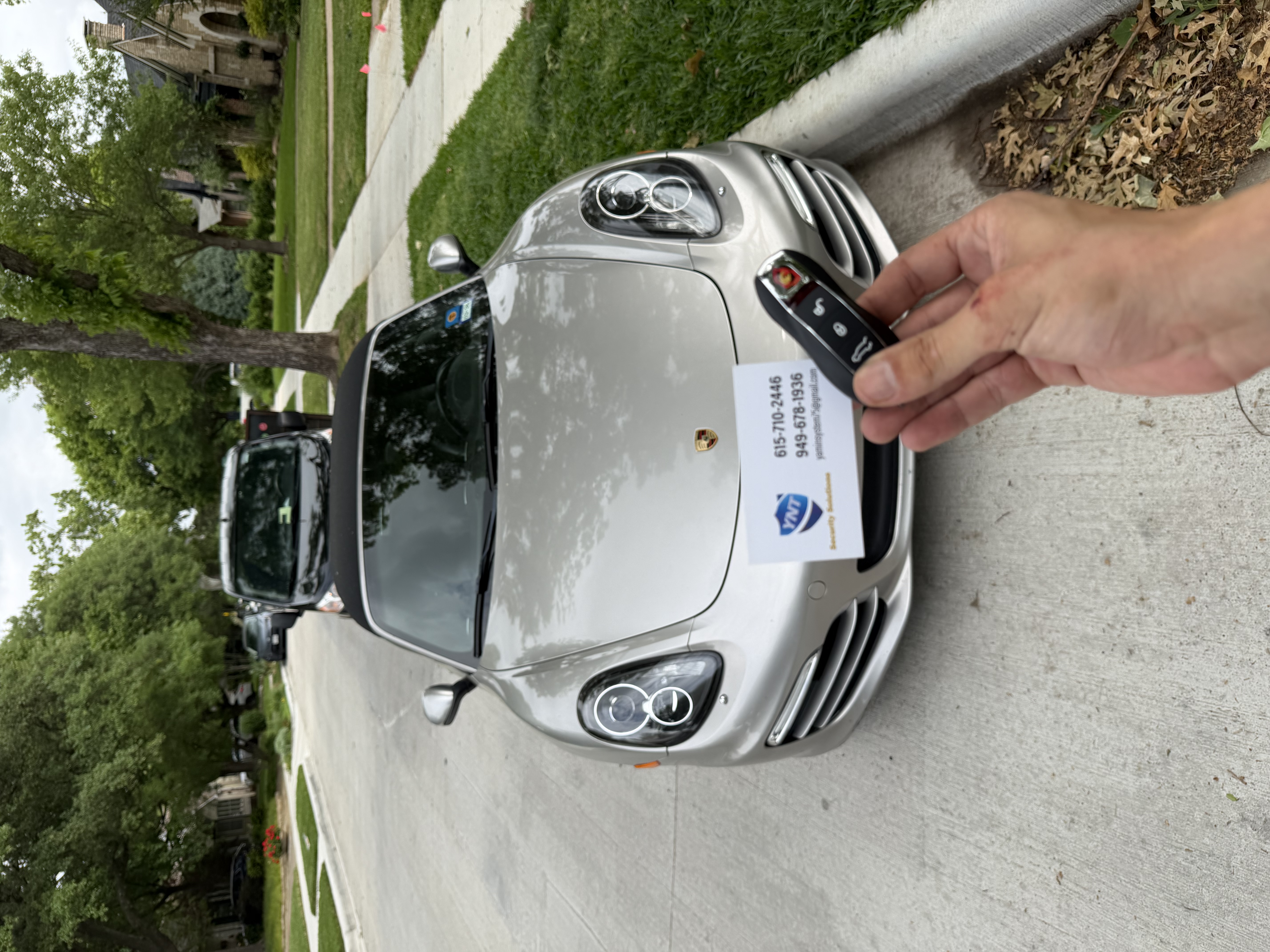 Porsche Boxster key replacement Dallas