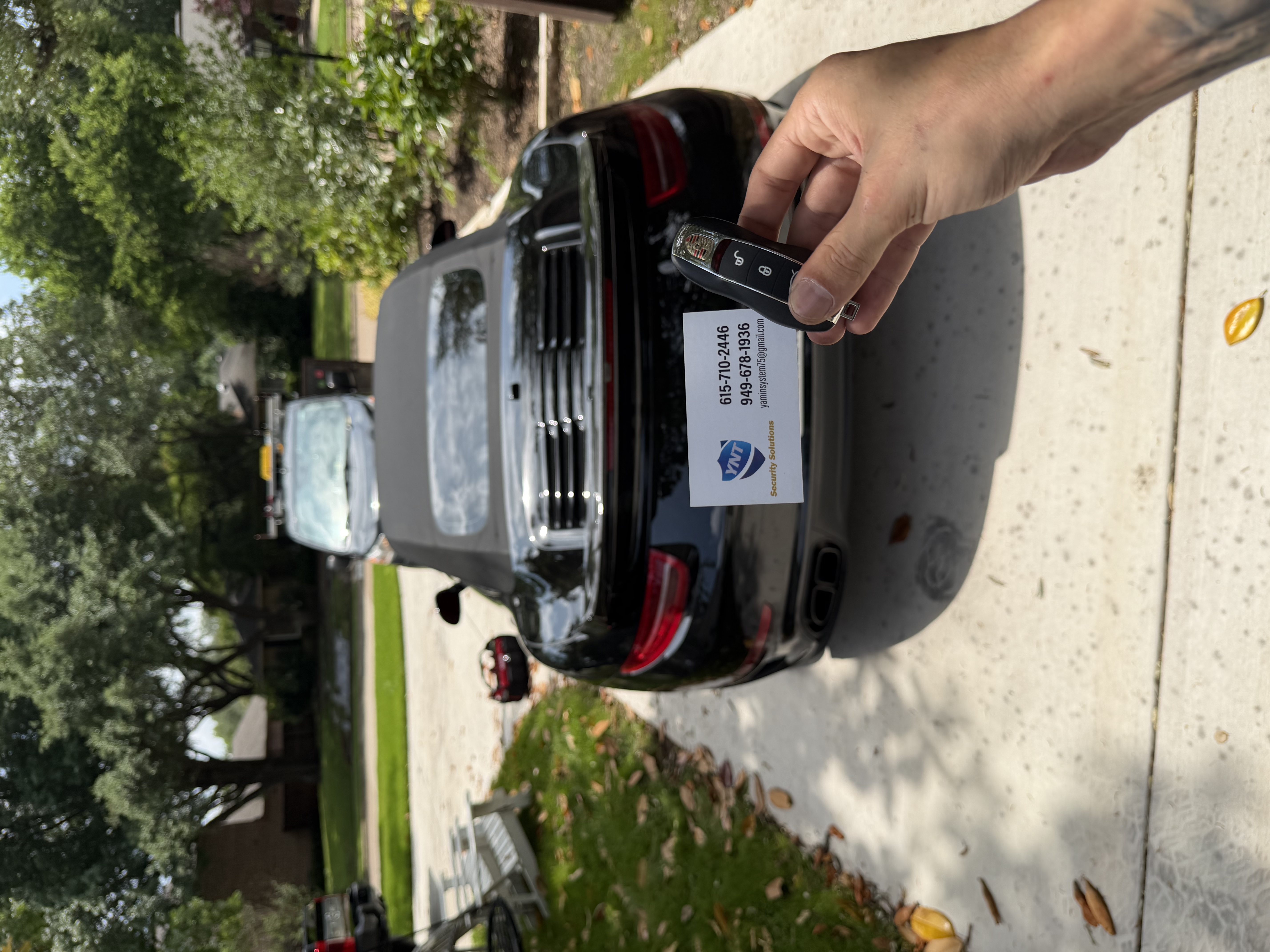 Porsche 911 car key replacement DFW