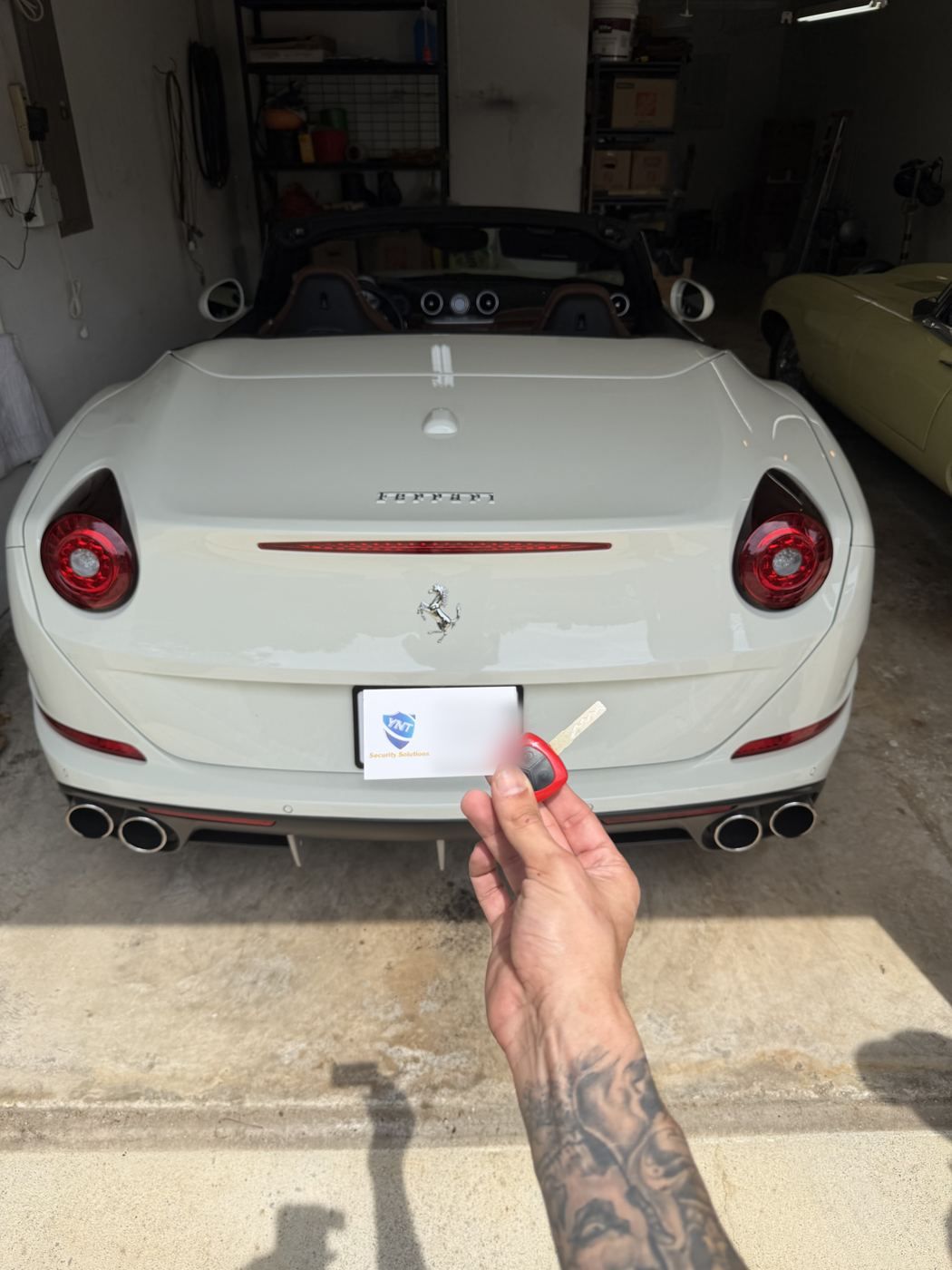 Ferrari California key replacement in Dallas, Texas
