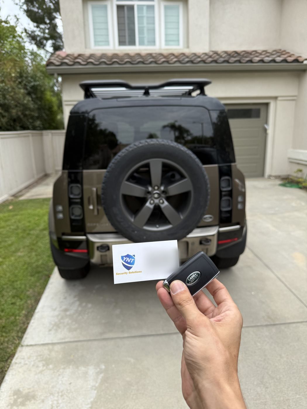 Land Rover Defender key programming in Orange County, CA