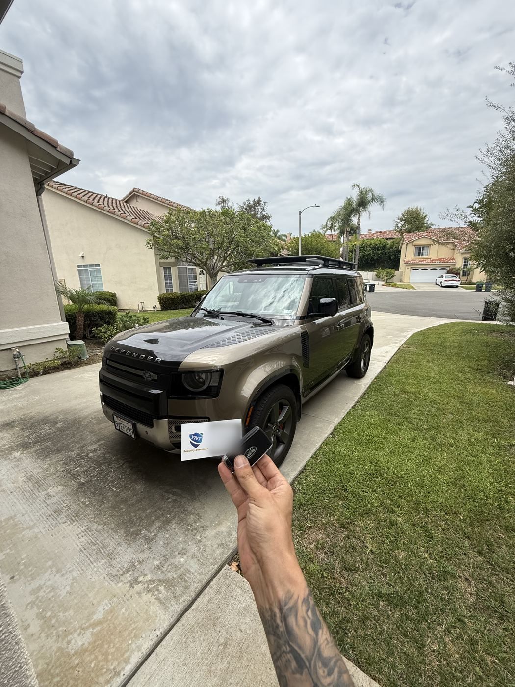 Land Rover Defender key replacement in Orange County, California