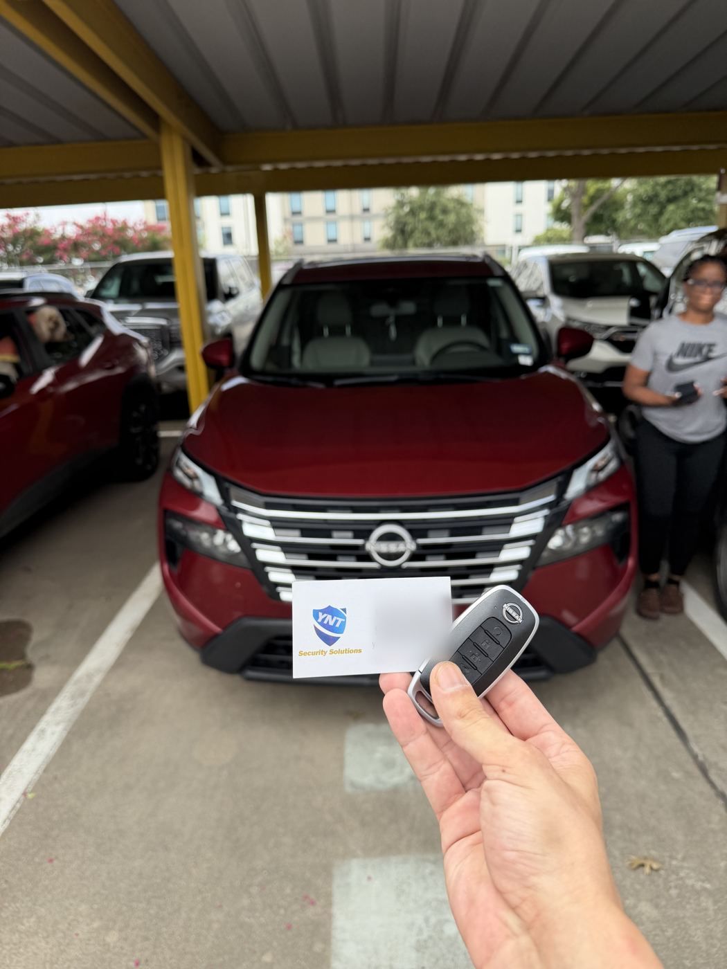 2025 Nissan Rogue key replacement in DFW